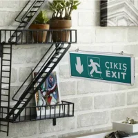 CATA CT-9167 3W Aşağı Çift Yönlü Led'li Acil Çıkış Armatürü 3 Saat Aydınlatma Süresi IP20 - 3