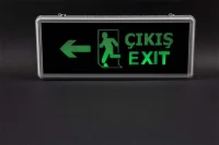 CATA CT-9170 3W Sola Çift Yönlü Led'li Acil Çıkış Armatürü 3 Saat Aydınlatma Süresi - CATA (1)