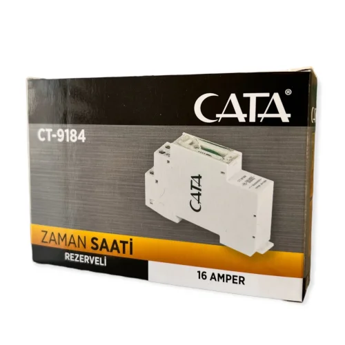 CATA CT-9184 3500W 220V 3 Saat Rezerveli Otomat Zaman Saati - 6