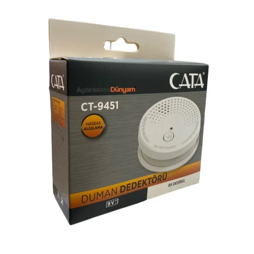 CATA CT-9451 9V Duman Dedektörü - 4