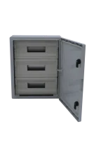 Çetinkaya ÇP 5104 Otomat Pano Opak Kapaklı 3X17 40X50X17,5 - 1