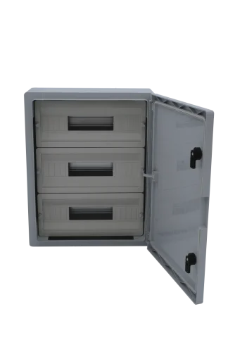 Çetinkaya ÇP 5104 Otomat Pano Opak Kapaklı 3X17 40X50X17,5 - 1