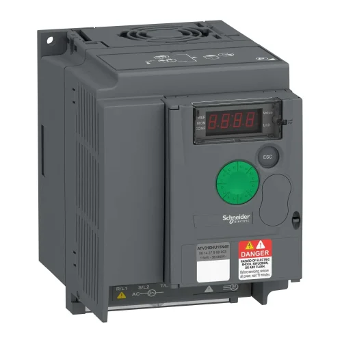 Schneider Electric ATV310HU15N4E Değişken Hızlı Sürücü Atv310 1,5 kW 2 Hp 380...460 V 3 Fazı Filtresiz - 1