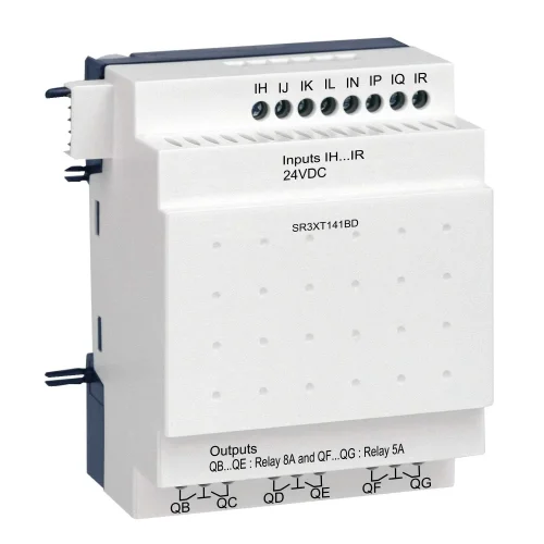Schneider Electric SR3XT141BD Dijital G/Ç Uzatma Modülü - 14 G Ç - 24 V Dc - Zelio Logic İçin - 1