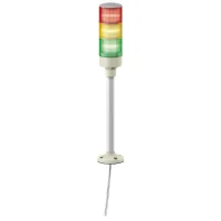 Schneider Electric XVGB3SH Easy Harmony Xvg, Monoblok Işıklı Kolon, Ø60, Kırmızı Turuncu Yeşil, Sabit Işıklı, Buzzer, Alüminyum Tüp Montajı Sabitleme Levhalı, Ip42, 24 V Ac/Dc - 1