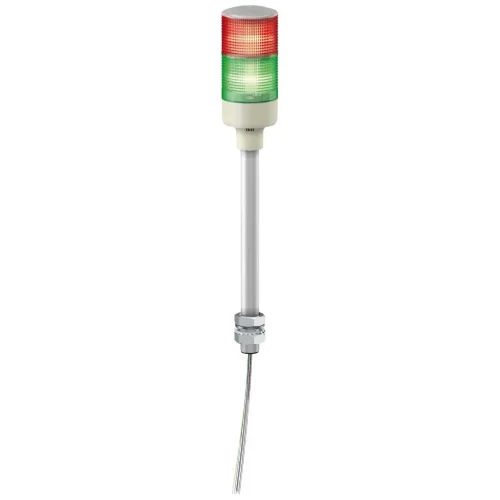 Schneider Electric XVGB2T Easy Harmony Xvg, Monoblok Işıklı Kolon, Ø60, Kırmızı Yeşil, Sabit Işıklı, Alüminyum Tüp Montajı, Ip23, 24 V Ac/Dc - 1