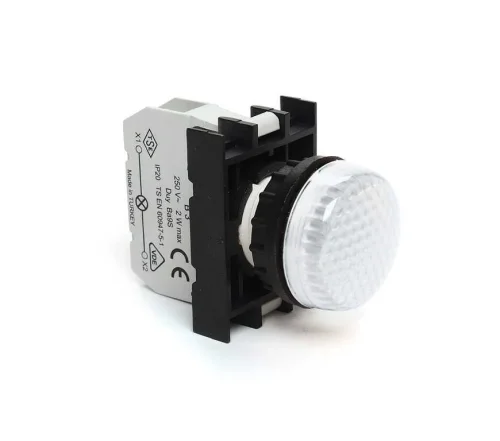 Emas B030XB Plastik Ba9S Duylu Beyaz 22 mm Sinyal - 1