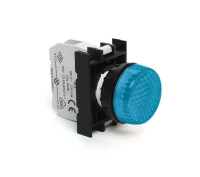 Emas B030XM Plastik Ba9S Duylu Mavi 22 mm Sinyal 