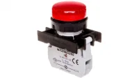 Emas B060XK Plastik LED'li 12-30V AC/DC Kırmızı 22 mm Sinyal 
