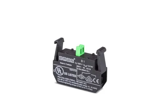 Emas B1 1NO Kontak Blok - 1