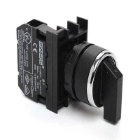 Emas B100S21 Plastik 1NO (0-I) 60° SeçiciDönüşlü 22 mm Buton - 1