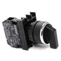 Emas B101S31 Plastik 2NO (II-0-I) 60° Seçici Tek Dönüşlü 22 mm Buton - 1