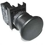 Emas B200MH Plastik 1NC Yaylı 40 mm Mantar Siyah 22 mm Buton - 1