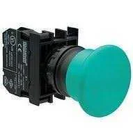 Emas B200MY Plastik 1NC Yaylı 40 mm Mantar Yeşil 22 mm Buton - 1