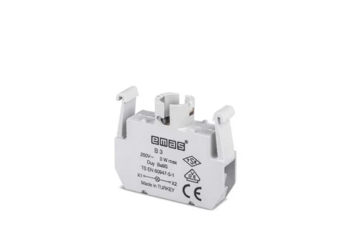 Emas B3 Ba9S Duylu Kontak Blok - 1