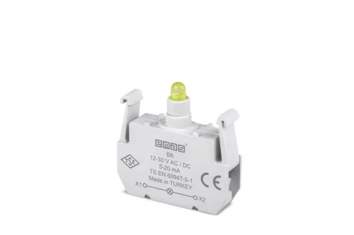Emas B8 C/DC Sarı Sinyal Blok - 1