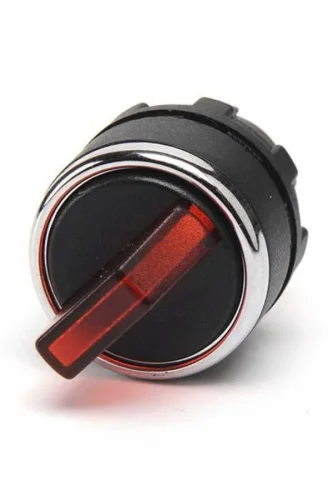 Emas BDSL30K (II-0-I) 60° Seçici Kalıcı Işıklı Kırmızı Buton Kafası - 1