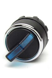 Emas BDSL30M (II-0-I) 60° Seçici Kalıcı Işıklı Mavi Buton Kafası 