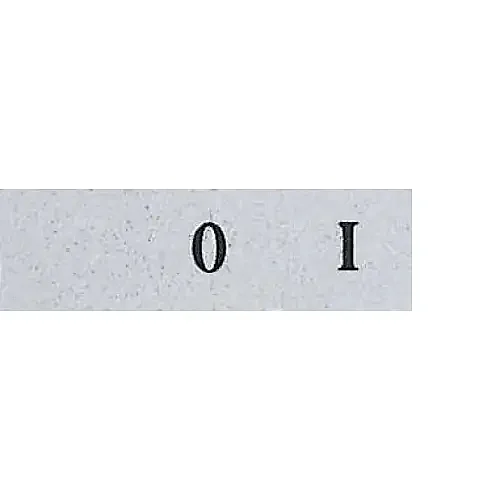 Emas BET0801 (0-I) Baskılı Etiket - 1