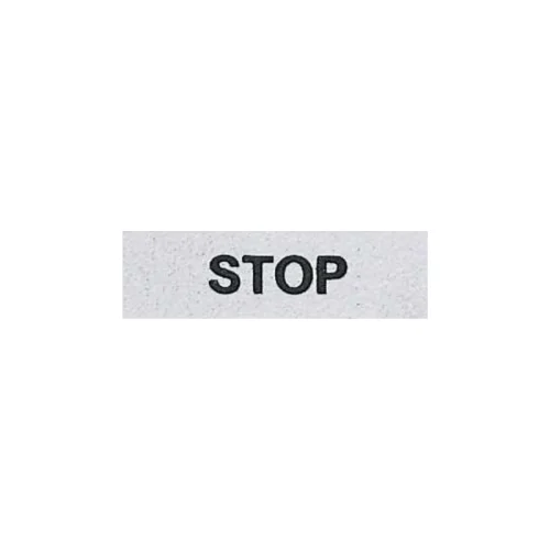 Emas BET08STOP (STOP) Baskılı Etiket - 1