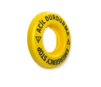 Emas BET60FLASH1 24V AC/DC Flash Yanar (EMERGENCY-ACİL DURDURMA) Baskılı LED'li Etiket - 2