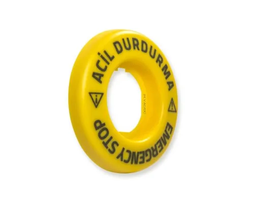 Emas BET60FLASH1 24V AC/DC Flash Yanar (EMERGENCY-ACİL DURDURMA) Baskılı LED'li Etiket - 2