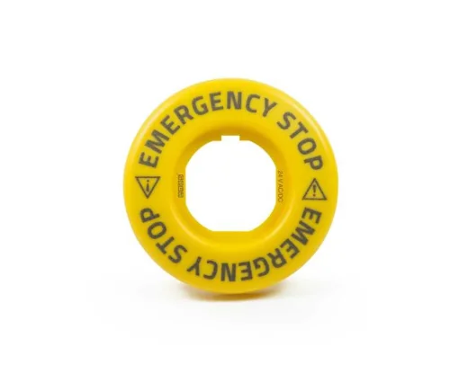 Emas BET60FLASH2 24V AC/DC Flash Yanar (EMERGENCY-EMERGENCY) Baskılı LED'li Etiket - 1