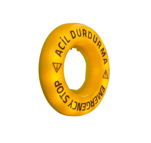 Emas BET60LED1 24V AC/DC Sürekli Yanar (EMERGENCY-ACİL DURDURMA) Baskılı LED'li Etiket - 2