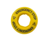 Emas BET60LED2 24V AC/DC Sürekli Yanar (EMERGENCY-EMERGENCY) Baskılı LED'li Etiket - 1
