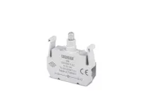 Emas BM LED'li 100-230V AC Mavi Sinyal Blok - 1