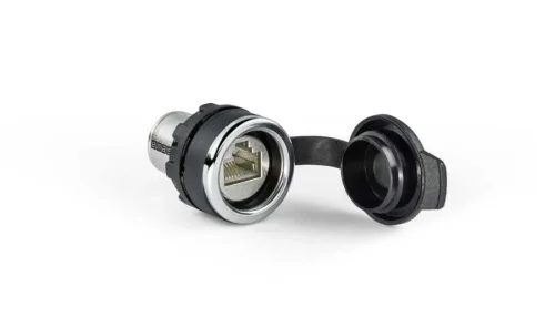 Emas BRJ45 Plastik Dişi Dişi 22 mm RJ45 - 1