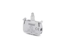 Emas CBO LED'li 220V DC Kırmızı Sinyal Blok - 1