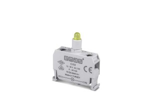 Emas CK8 LED'li 12-30V AC/DC Sarı Sinyal Blok Kumanda Kutusu için (C Serisi) 