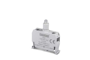 Emas CKC LED'li 110V DC Beyaz Sinyal Blok Kumanda Kutusu için (C Serisi) - 1