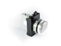 Emas CM050XB Metal LED'li 12-30V AC/DC Beyaz 22 mm Sinyal 