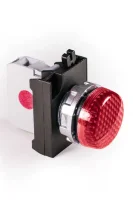 Emas CM0X0XK Metal LED'li 48V AC/DC Kırmızı 22 mm Sinyal 