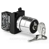 Emas CM101AC20 Metal 2NO (0-I) 60° Anahtarlı Kalıcı Tüm Pozisyonlarda Anahtarı Çıkan 22 mm Buton - 1