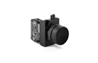 Emas CP100DH Plastik 1NO Yaylı Düz Siyah 22 mm Buton - EMAS (1)