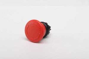Emas CPDE Acil Stop 40 mm Çevirmeli Kırmızı Buton Kafası - 1