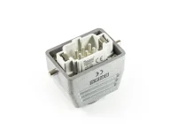 Emas EBM06FU30 Metal 6 Kontak Uzatma Tipi Fiş 16A Üstten Girişli Çok Kontaklı - 1