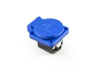 Emas EPREU1M 2P+E Pano Tipi Priz 16A Mavi Schuko Pano Tipi - 2