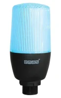 Emas IF5B024XM05 Mavi 24V AC/DC Sabit Anahtar Kontrollü M22 Vidalı LED İkaz 55mm - 1