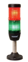 Emas IK52L024XM03 İki Katlı 24V AC/DC 100mm Borulu Plastik Ayaklı LED Kolon 50mm 
