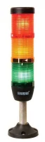 Emas IK53L024XM03 Üç Katlı 24V AC/DC 100mm Borulu Plastik Ayaklı LED Kolon 50mm 
