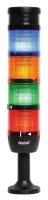 Emas IK74L024ZM01 Beş Katlı 24V AC/DC Buzzerlı 110mm Plastik Boru ve Ayaklı LED Kolon 70mm - 1