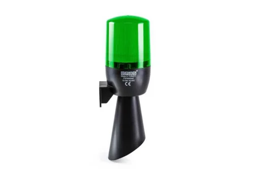 Emas IT070G024Z Yeşil 24V AC/DC Buzzerlı LED Korna 70mm - 1