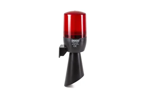 Emas IT070R024Z Kırmızı 12-24V AC/DC Buzzerlı LED Korna 70mm - 1