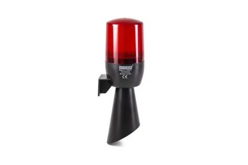 Emas IT070R240Z Kırmızı 48-240V AC/DC Buzzerlı LED Korna 70mm - 1