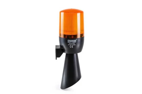 Emas IT070Y240Z Sarı 48-240V AC/DC Buzzerlı LED Korna 70mm - 1