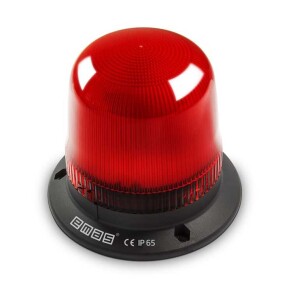 Emas IT120R024 Kırmızı 24V AC/DC LED Tepe Lambası 120mm 